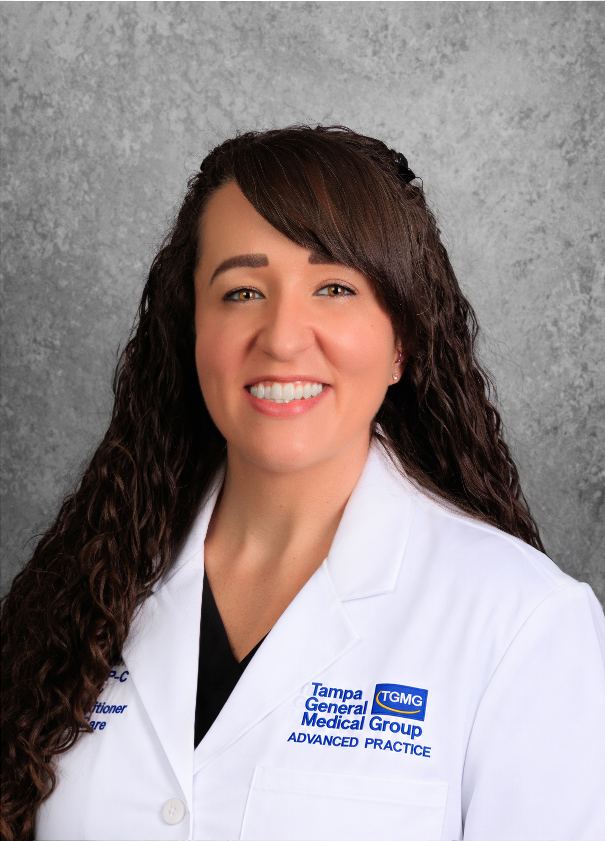 provider with white lab coat
